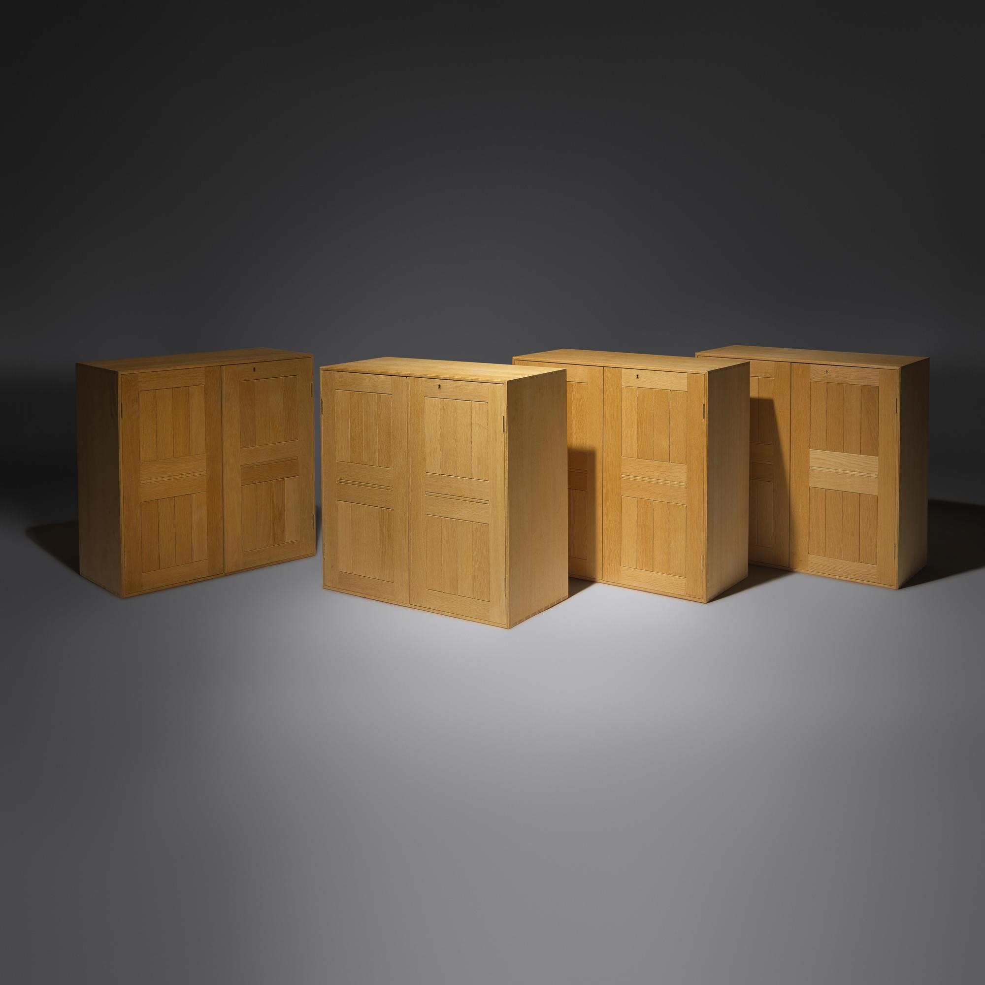 Set of 4 cabinets Carl Hansen & Son