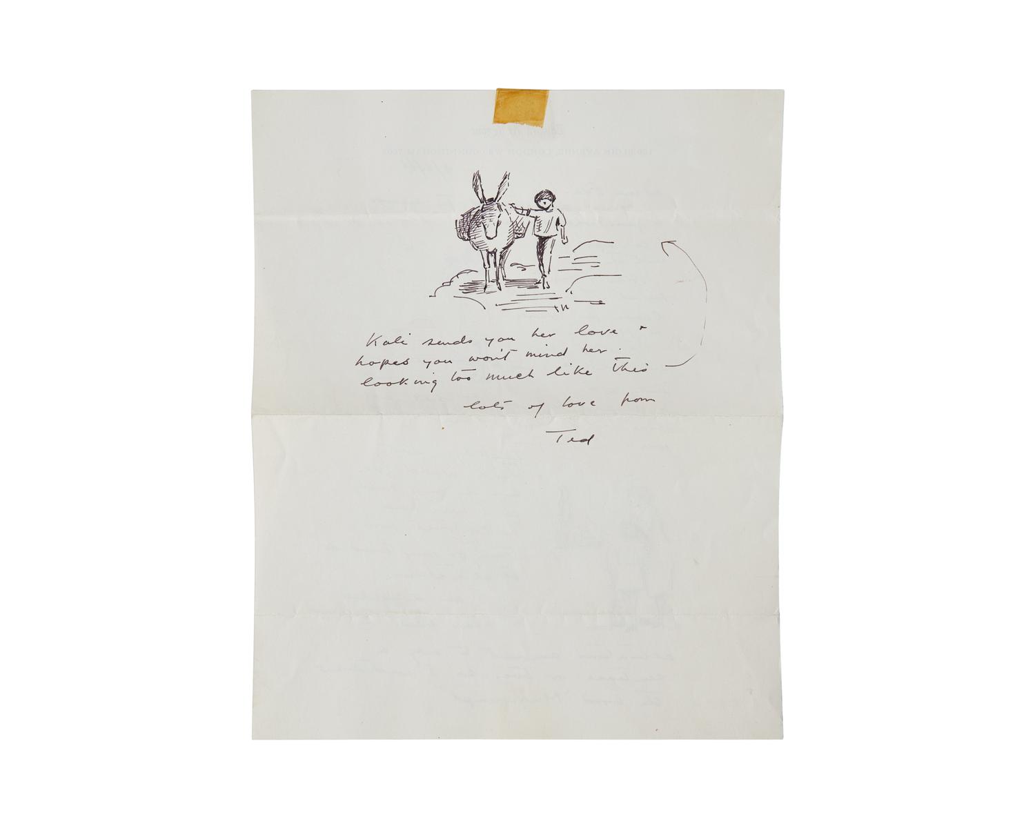 [Children's & Illustrated] Ardizzone, Edward. Group of 2 Autograph Letters