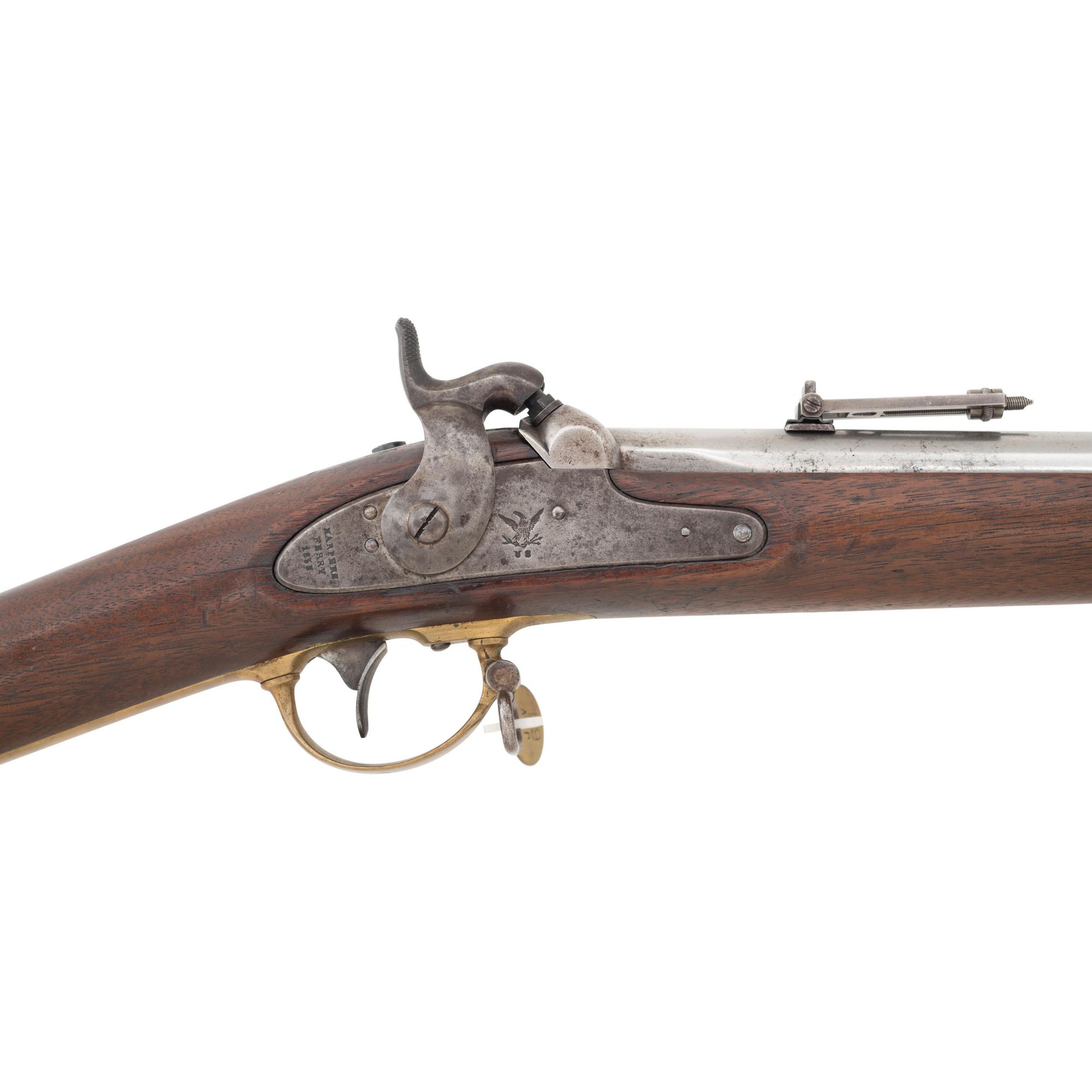 Harpers Ferry US Model 1841 Type IB Mississippi Rifle Alteration - Ex-Moller Collection