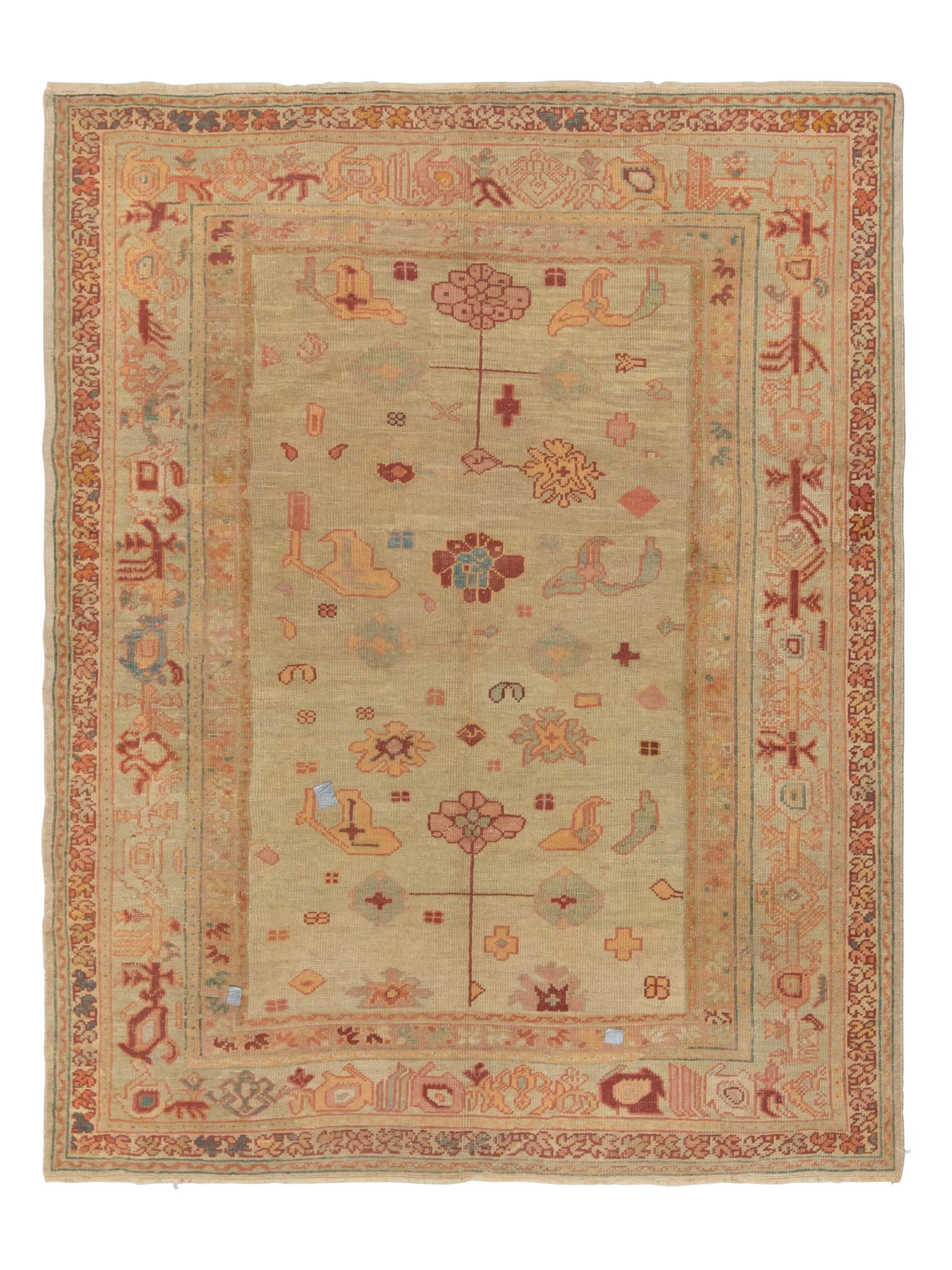 An Oushak Carpet