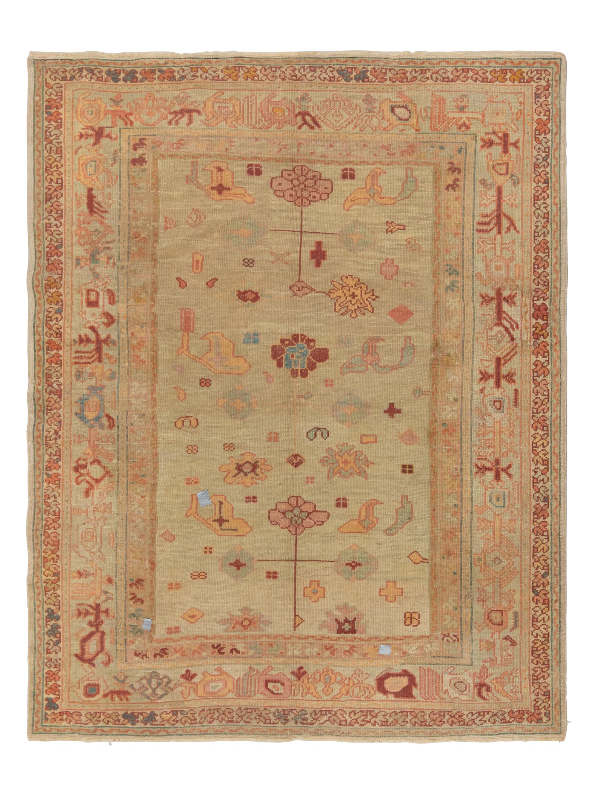 An Oushak Carpet