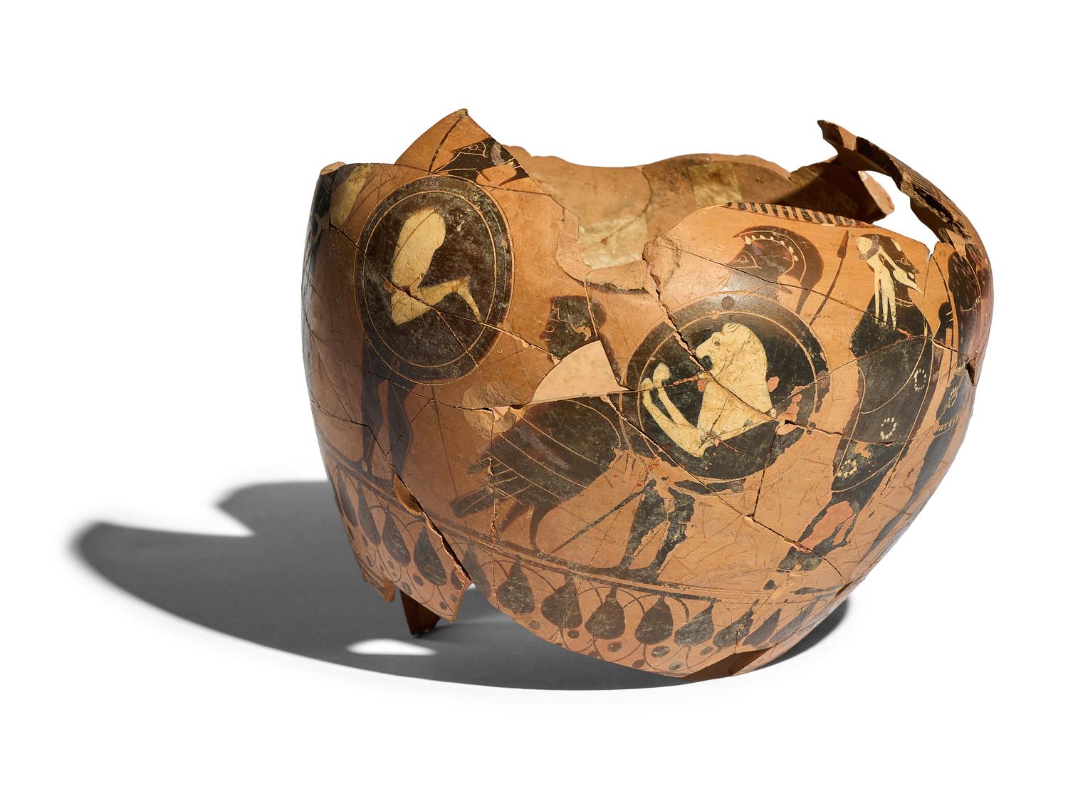 An Attic Black-Figured Fragmentary Amphora