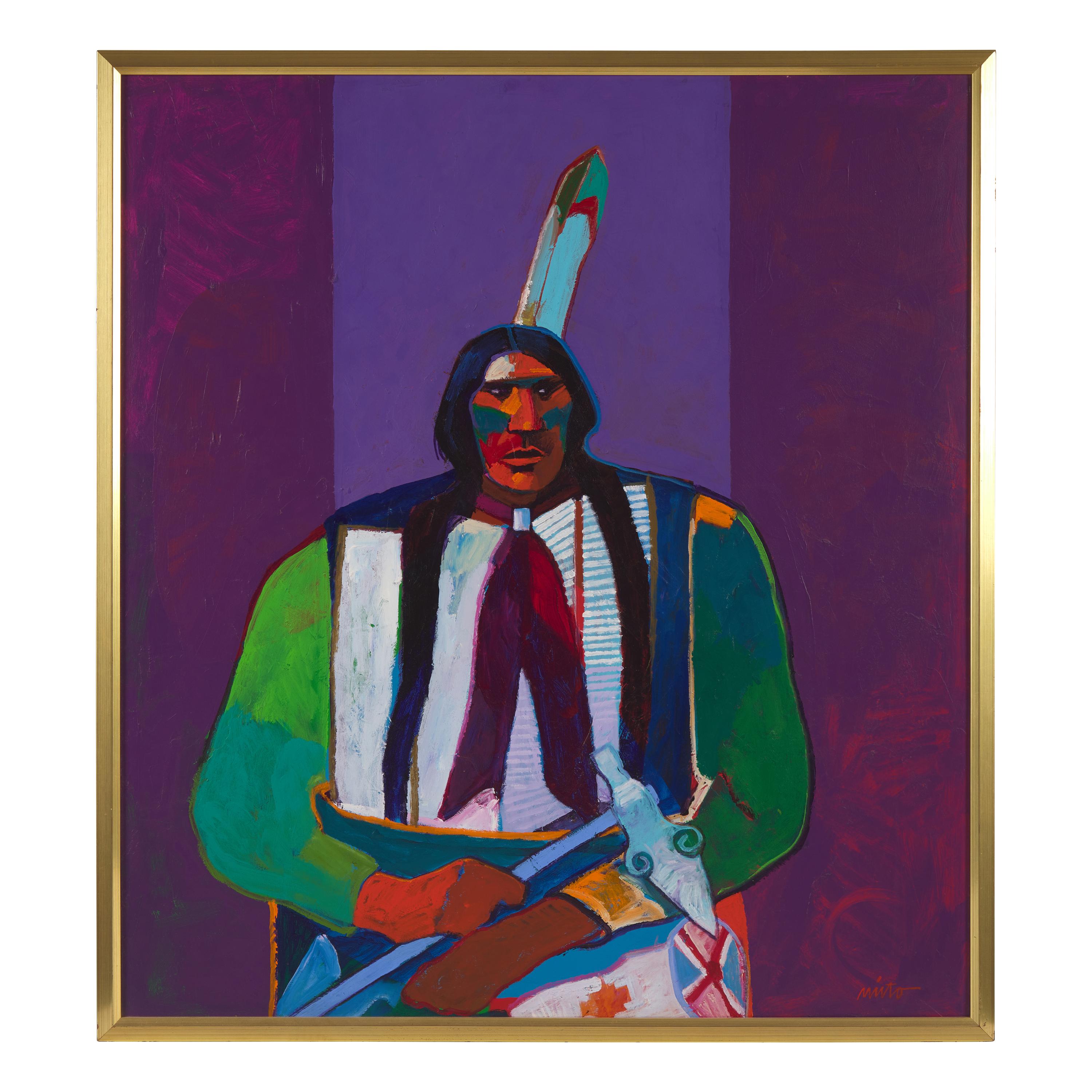 John Nieto (American, 1936-2018) — Grey Eagle , 1991