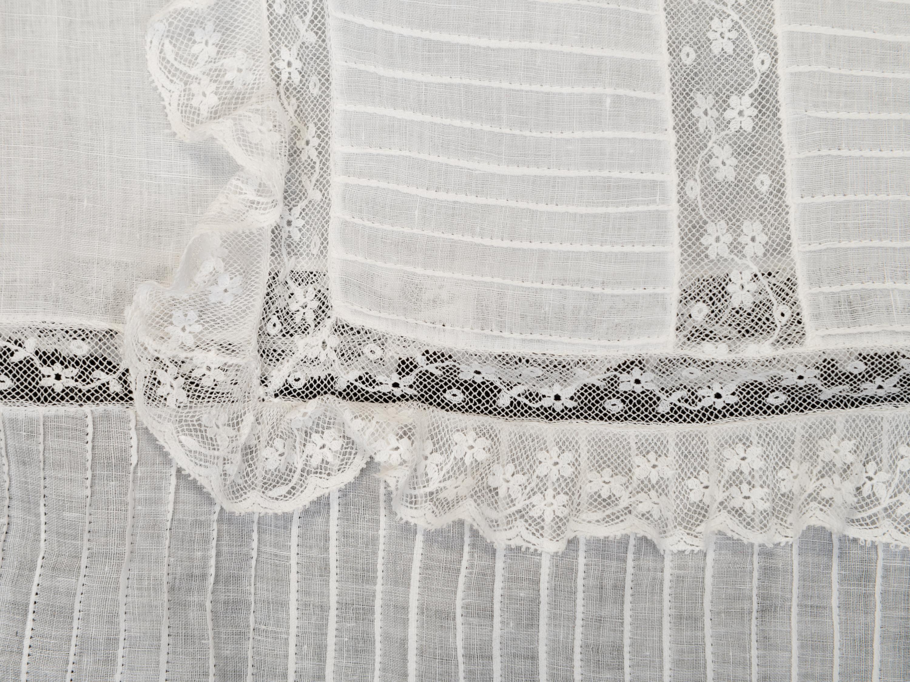 Givenchy Haute Couture Christening Gown, 1974