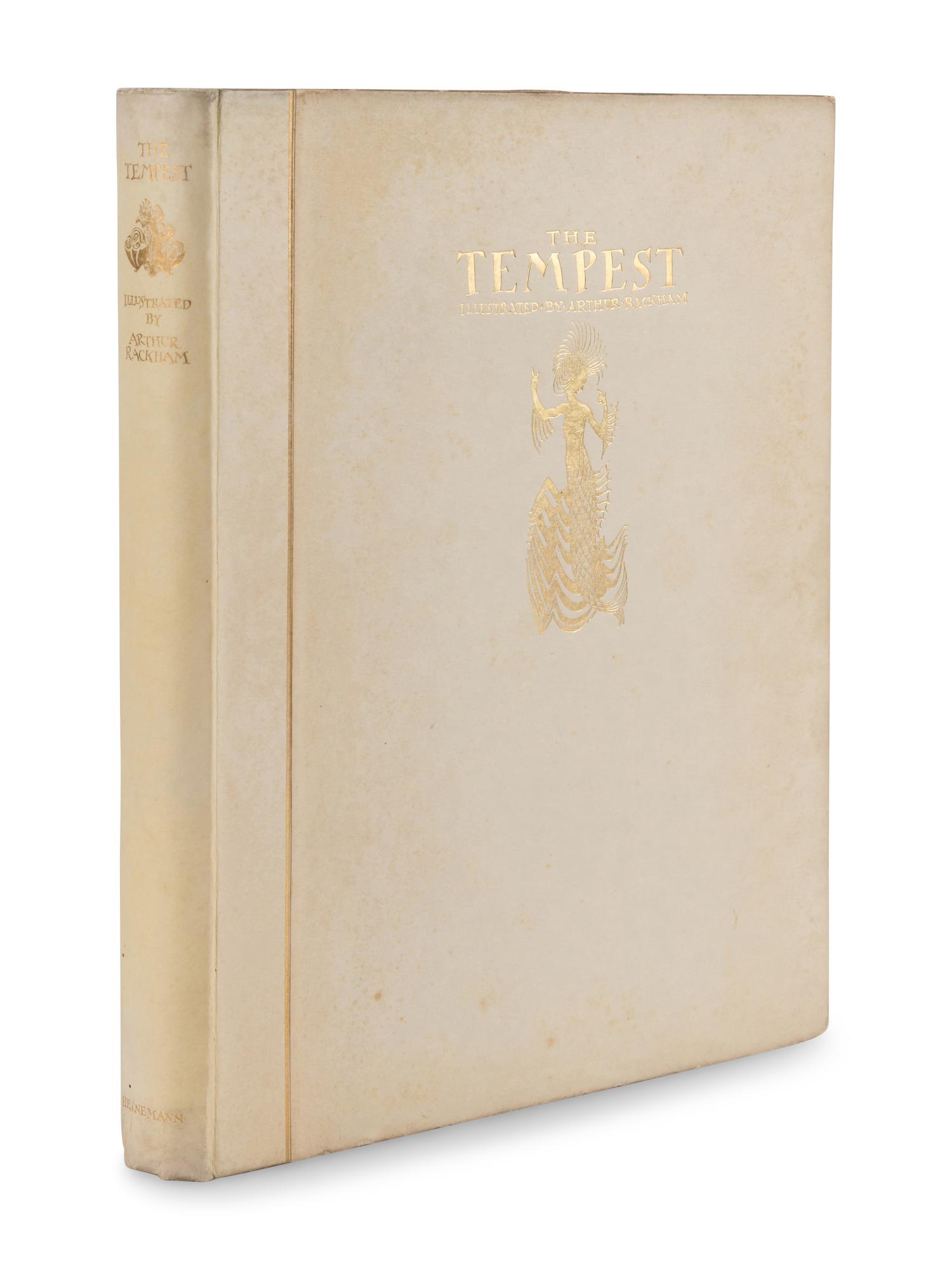 [RACKHAM, Arthur (1867-1939), illustrator]. SHAKESPEARE, William (1564-1616). The Tempest. London and New York: William Heinemann and Doubleday, Page & Company, [1926].