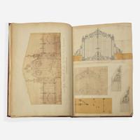 From the Library of Samuel Yellin Scrapbook of Second Empire and Belle Époque Ironwork, France, circa 1910
