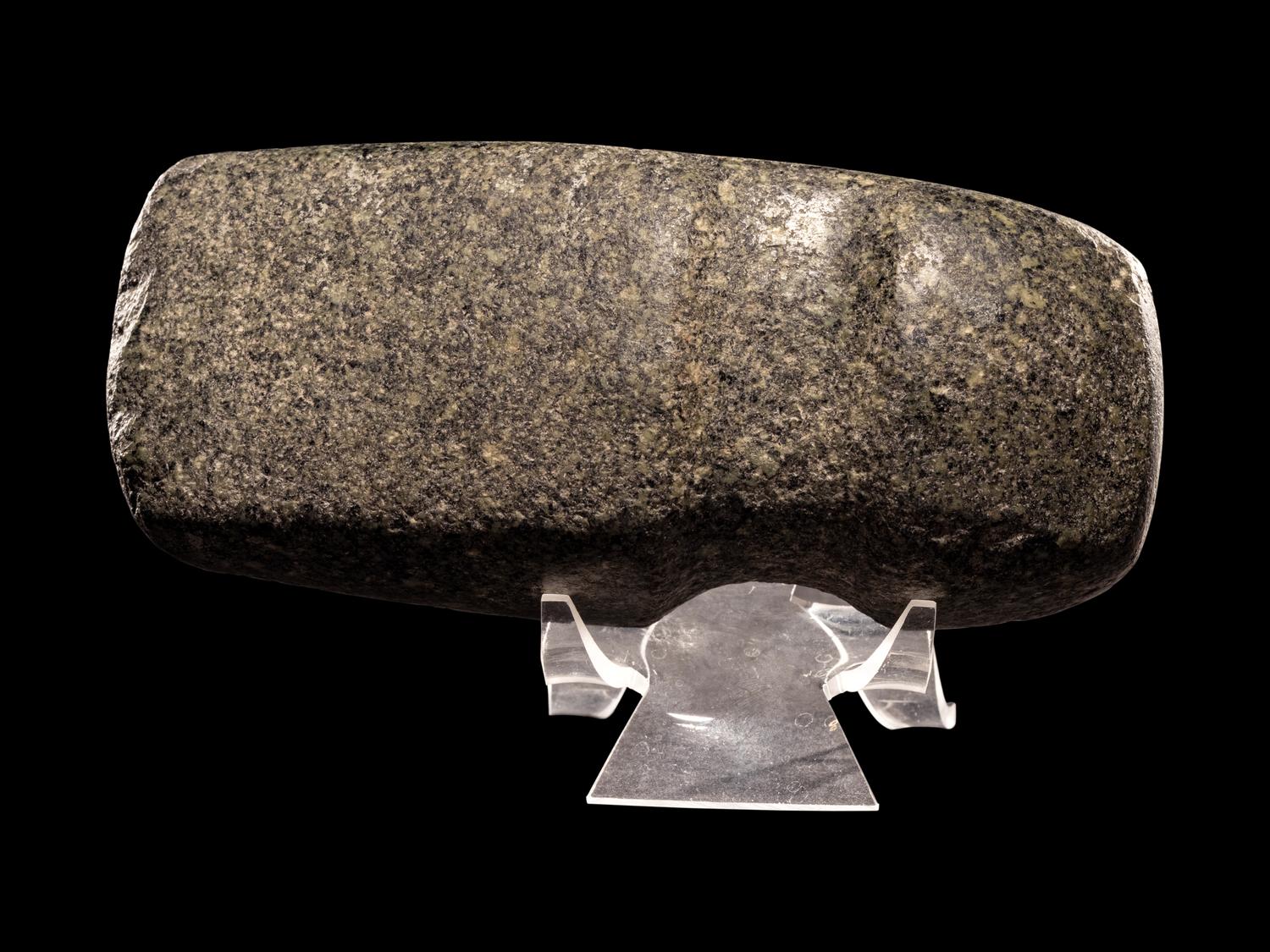 A Native American Granite 3/4 Groove Axe