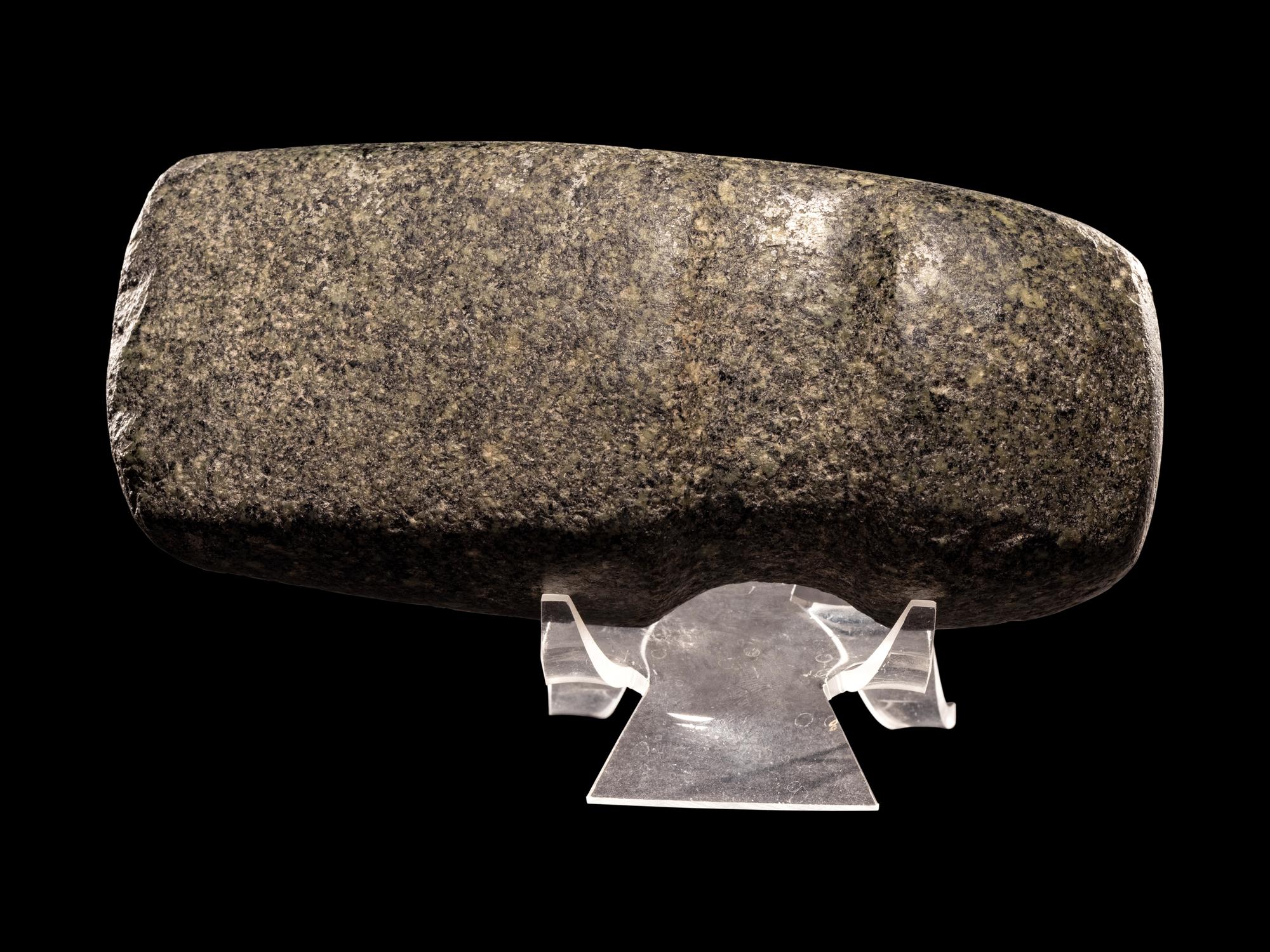 A Native American Granite 3/4 Groove Axe