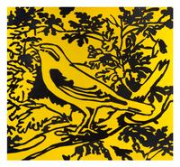 Richard Woods, (British, b. 1966), Mistle Thrush Painting, 2002