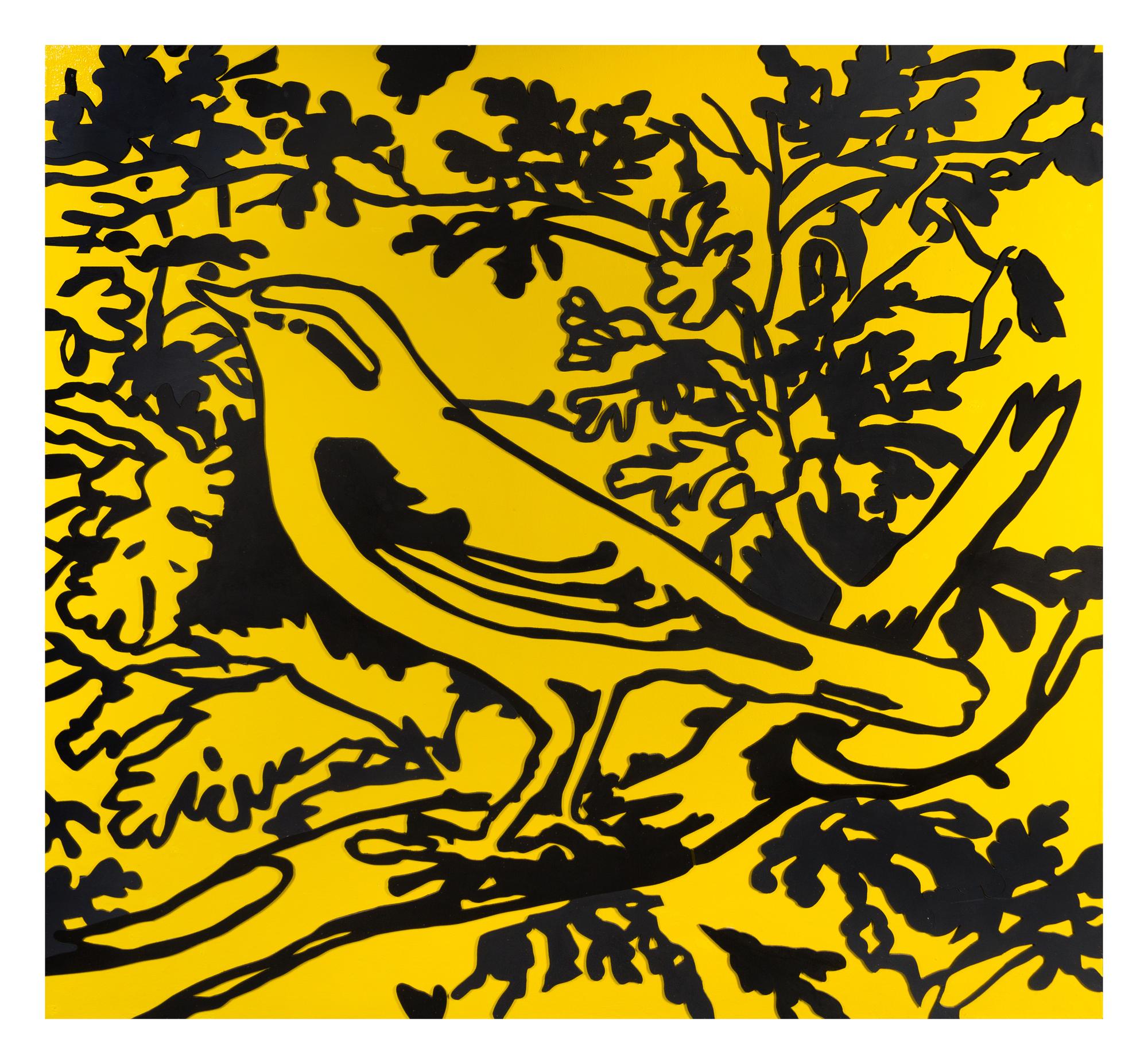 Richard Woods, (British, b. 1966), Mistle Thrush Painting, 2002