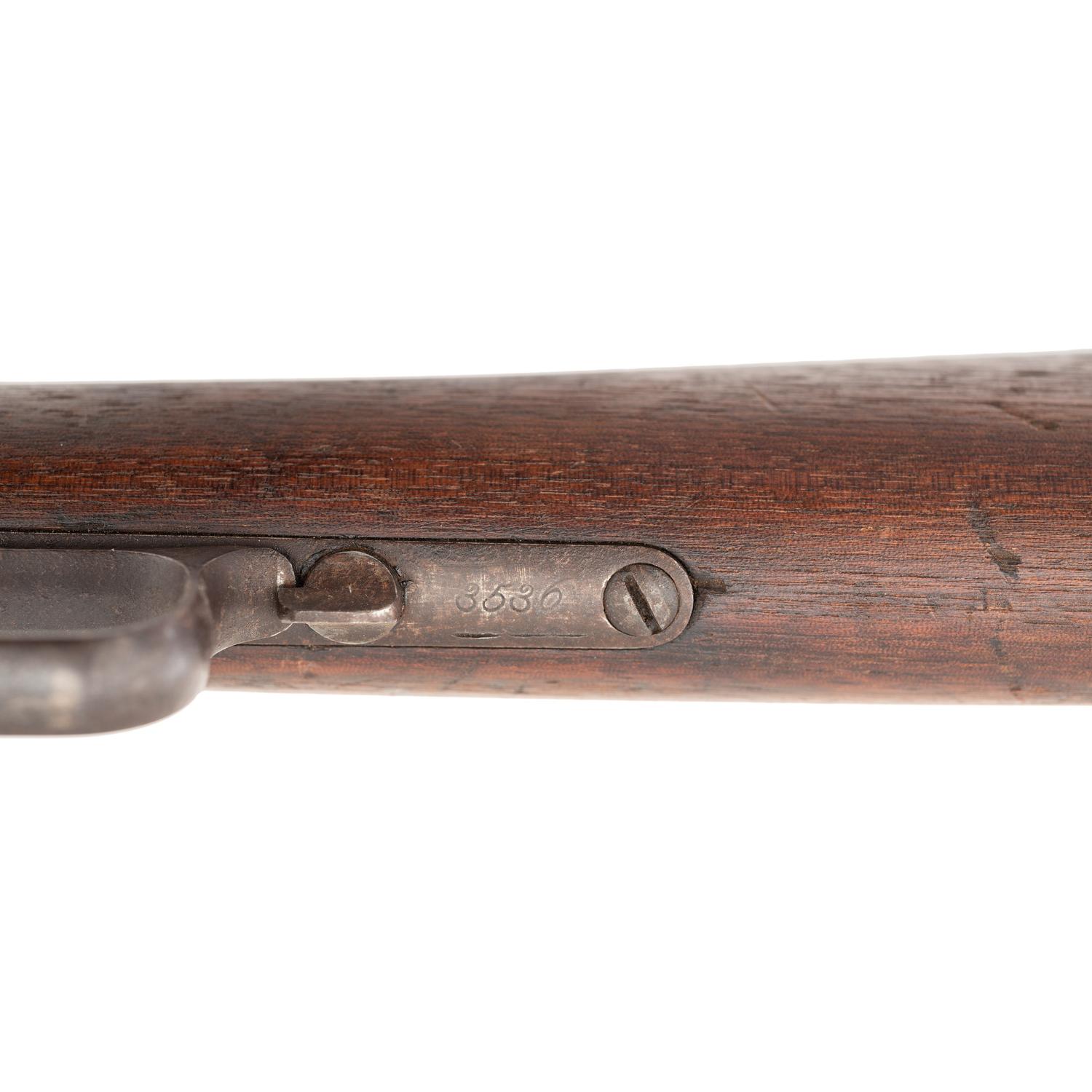 Winchester 1st Model 1876 Rifle #3536 Attributed to Having Been Taken from the Cabin of Sitting Bull on the Day of his Death