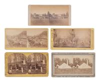 [CIVIL WAR]. 30 immediate post-war stereoviews of Gettysburg, many by TIPTON.