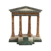 Five Grand Tour Style Marble Models of Ruins