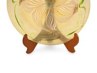 A Tiffany Studios Favrile Glass Charger
