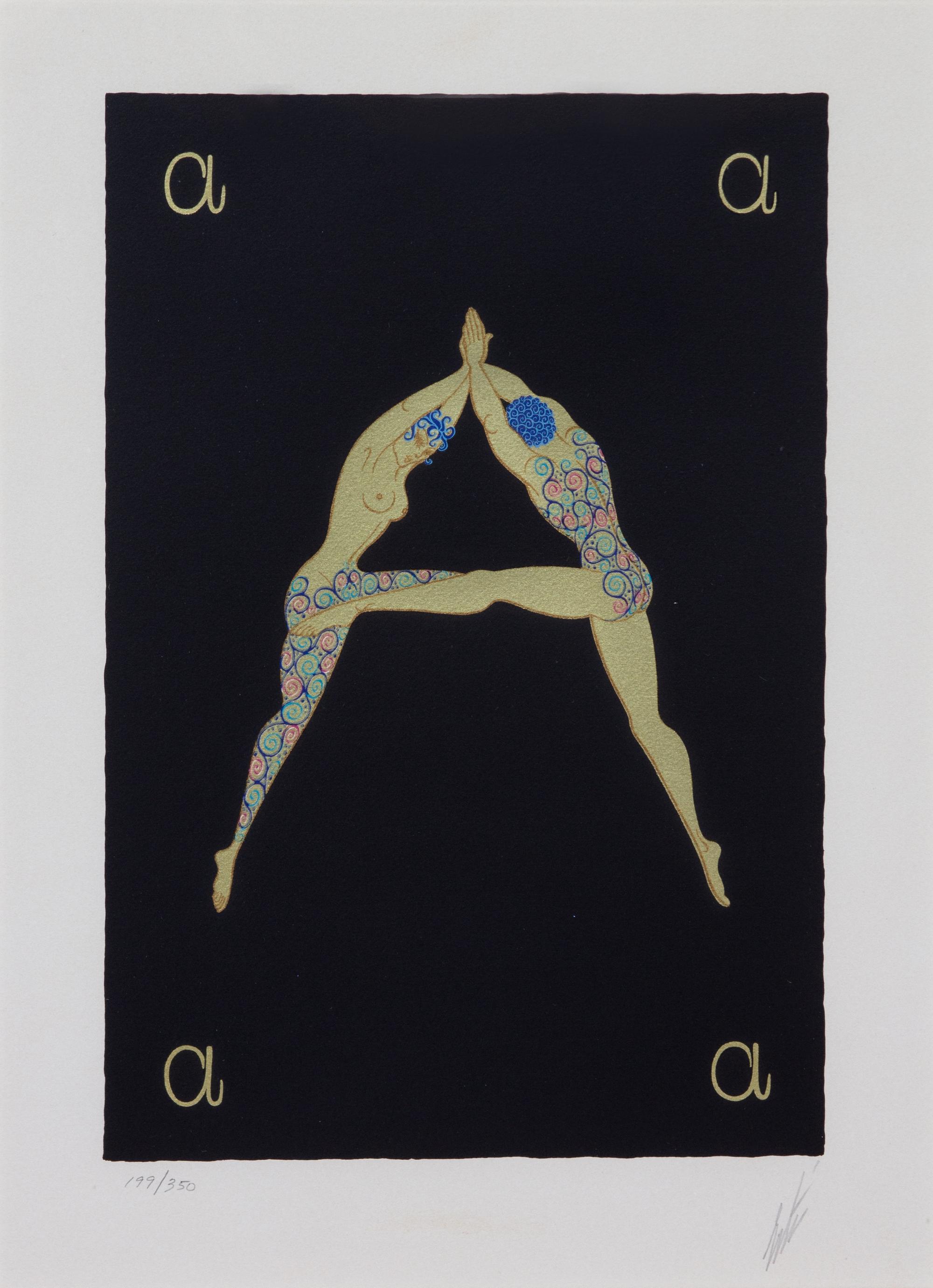 Erte, (French, 1892-1990), The Alphabet Suite, 1796-77