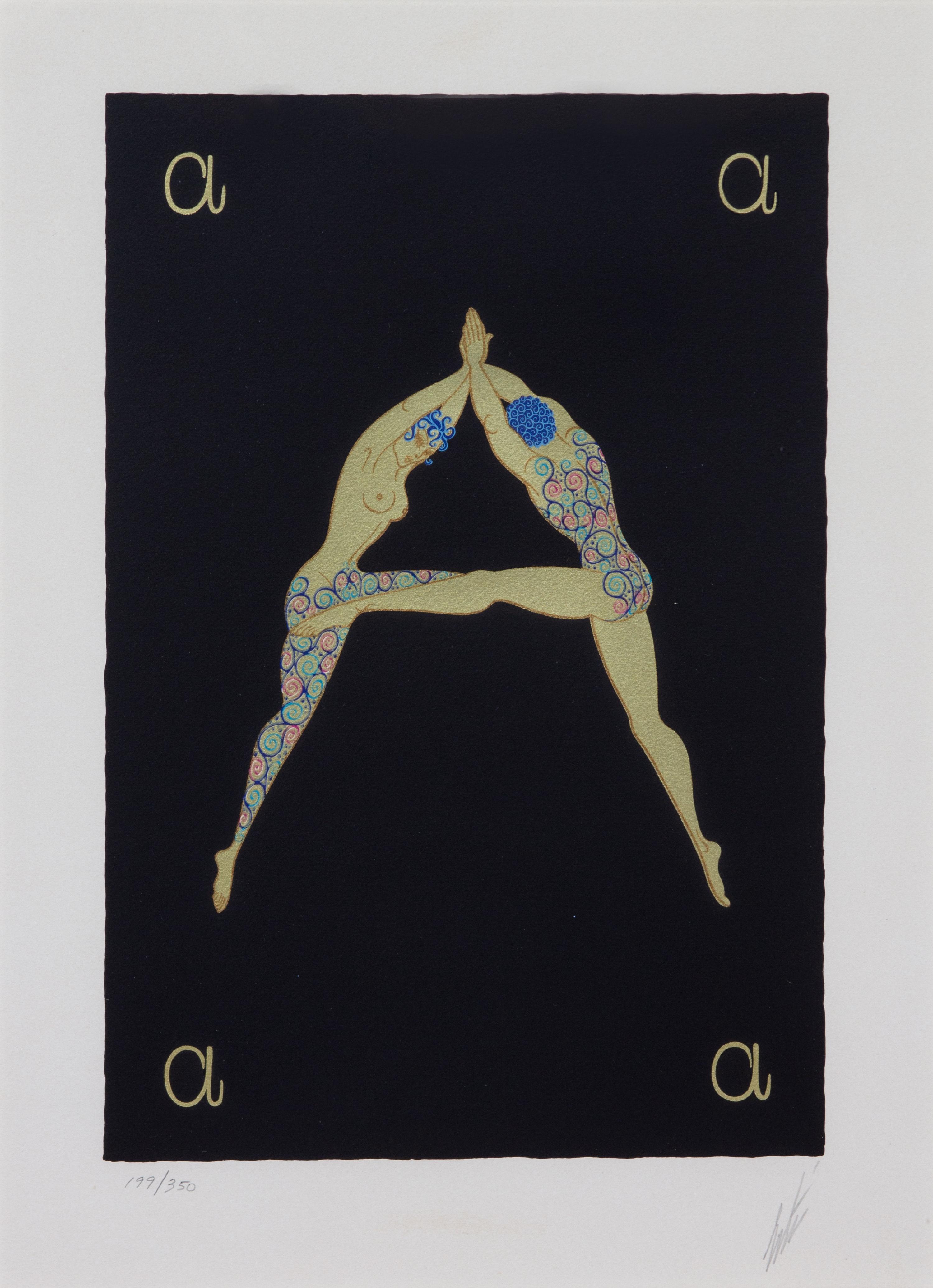 Erte, (French, 1892-1990), The Alphabet Suite, 1796-77