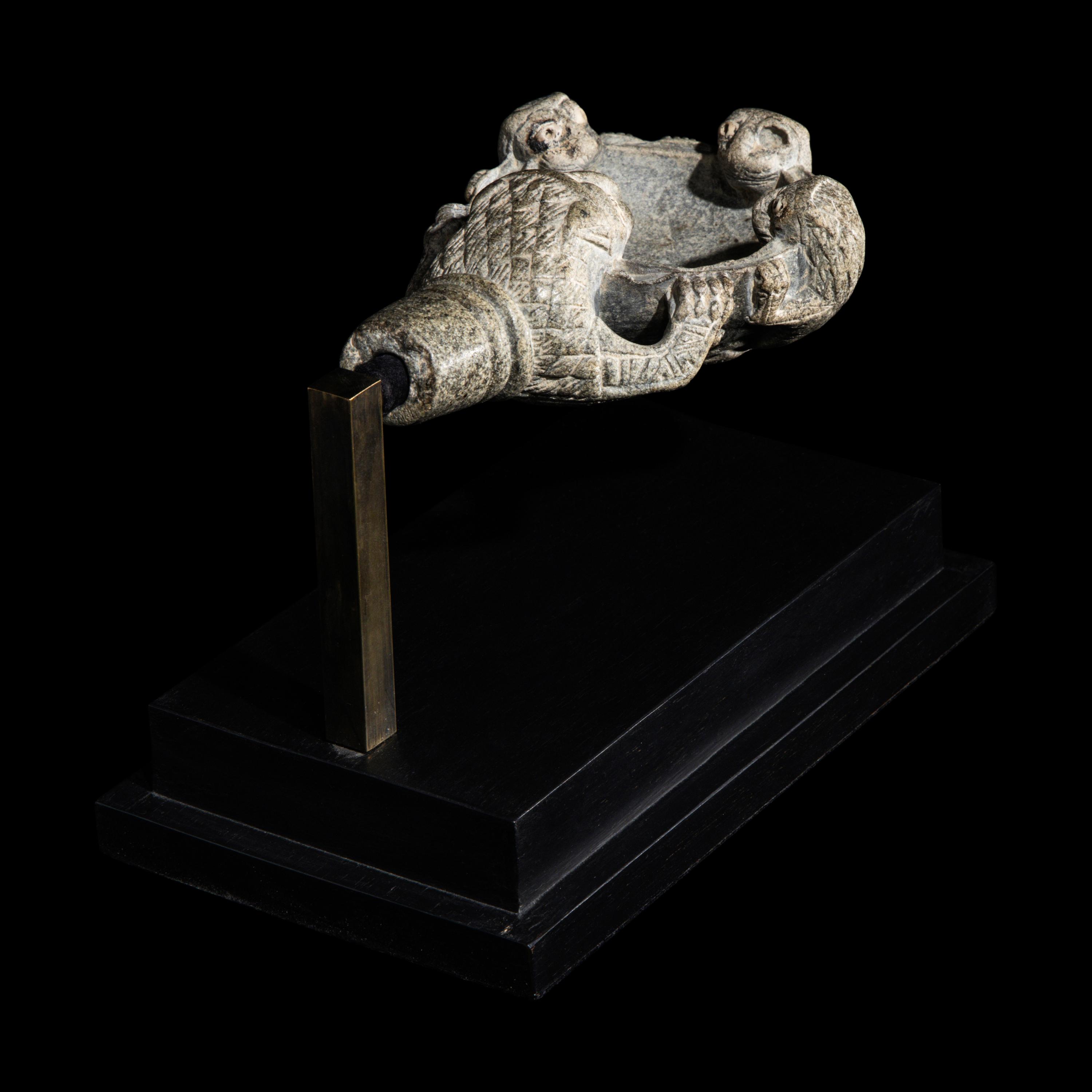 A Syro-Hittite Steatite Libation Bowl