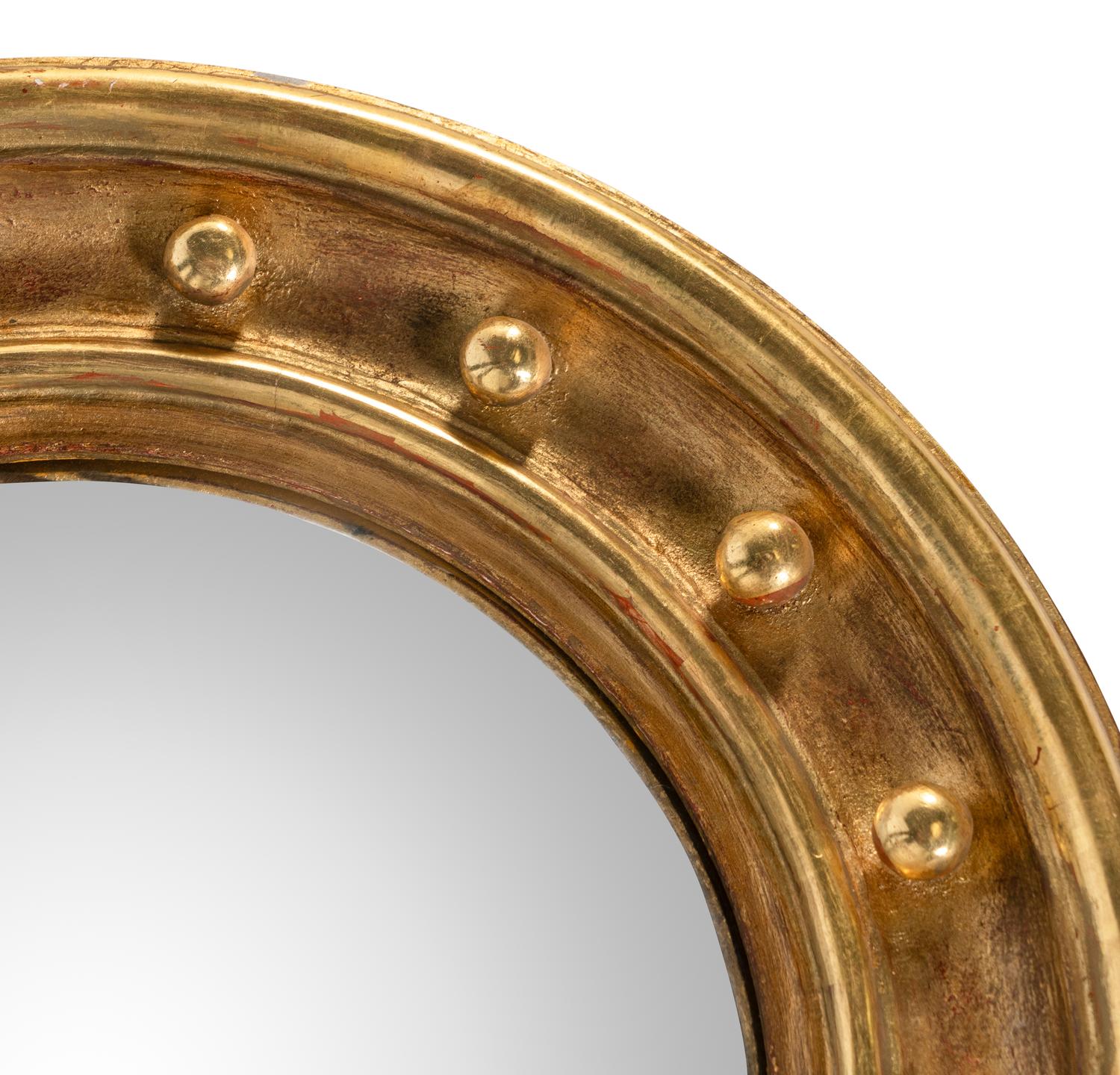 A Regency Style Giltwood Bullseye Mirror