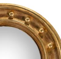 A Regency Style Giltwood Bullseye Mirror