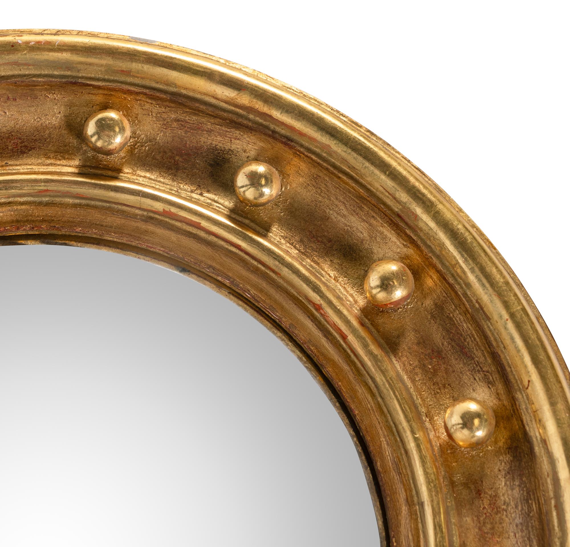 A Regency Style Giltwood Bullseye Mirror