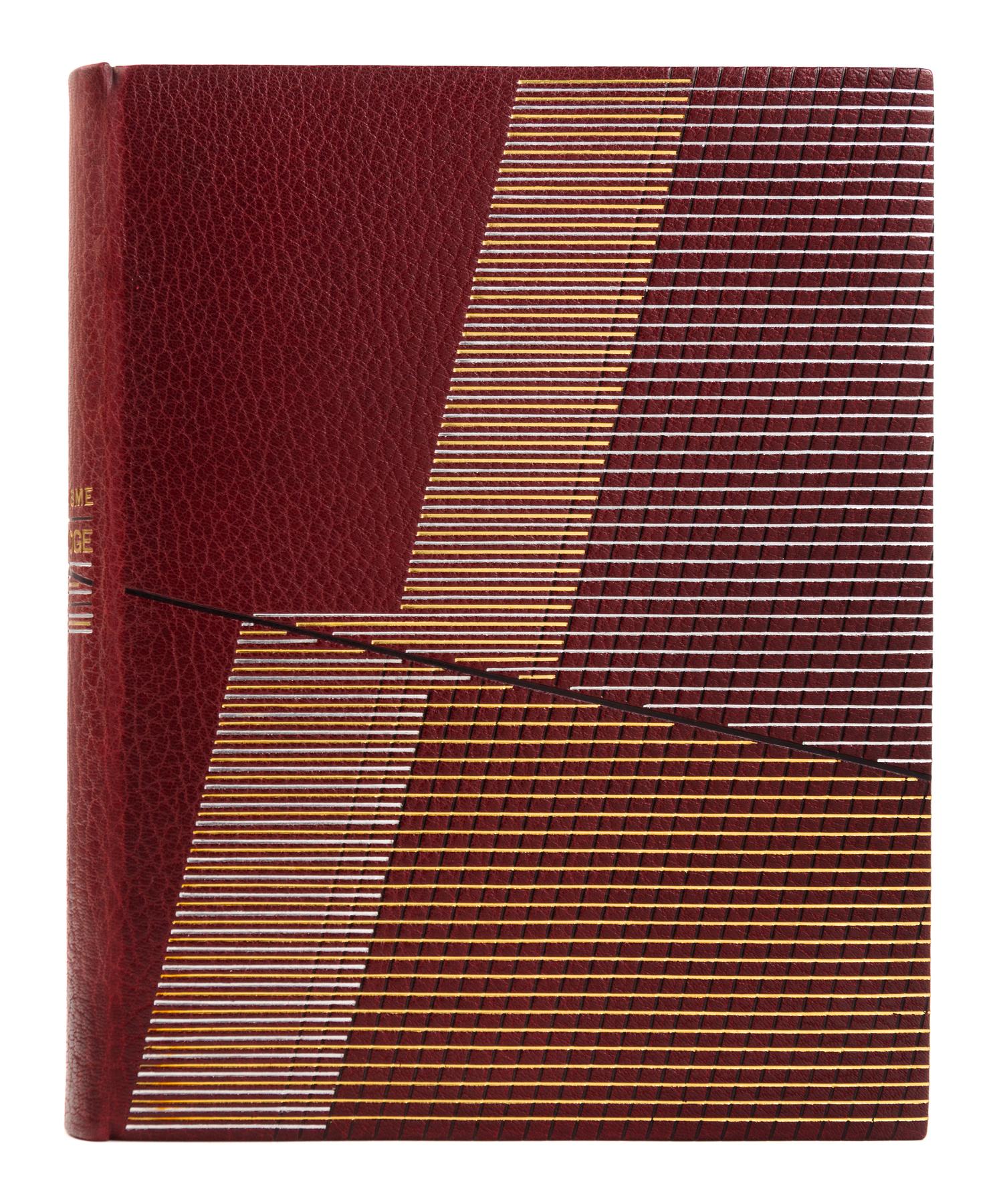 [BINDINGS]. [LÉOTARD, GENEVIÈVE - BINDER]. A group of 2 works in fine Art Deco bindings by Léotard.