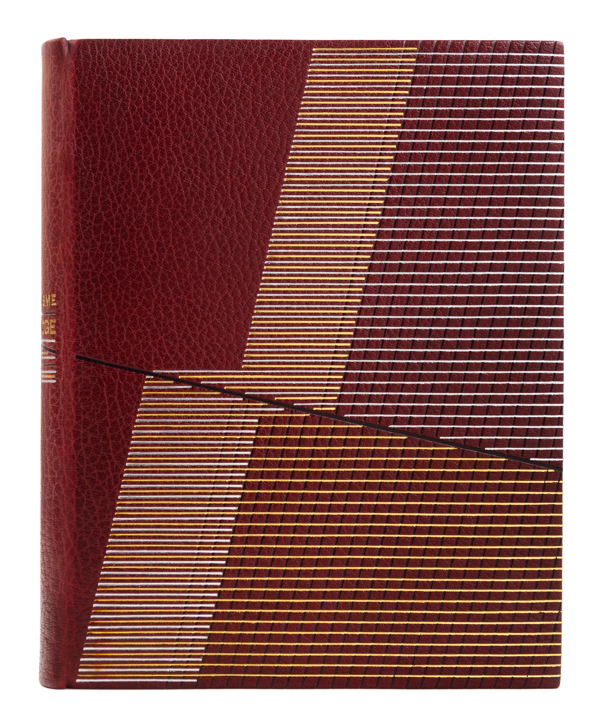 [BINDINGS]. [LÉOTARD, GENEVIÈVE - BINDER]. A group of 2 works in fine Art Deco bindings by Léotard.