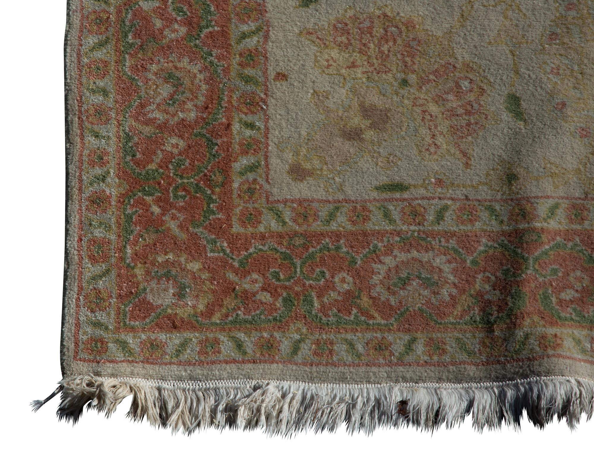 An Oushak Wool Runner