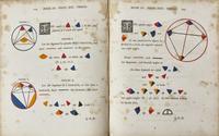 [Euclid] Byrne, Oliver. The First Six Books of The Elements of Euclid In Which Coloured Diagrams And Symbols Are Used Instead Of Letters For The Greater Ease Of Learners
