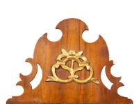 A George III Parcel Gilt Mahogany Mirror