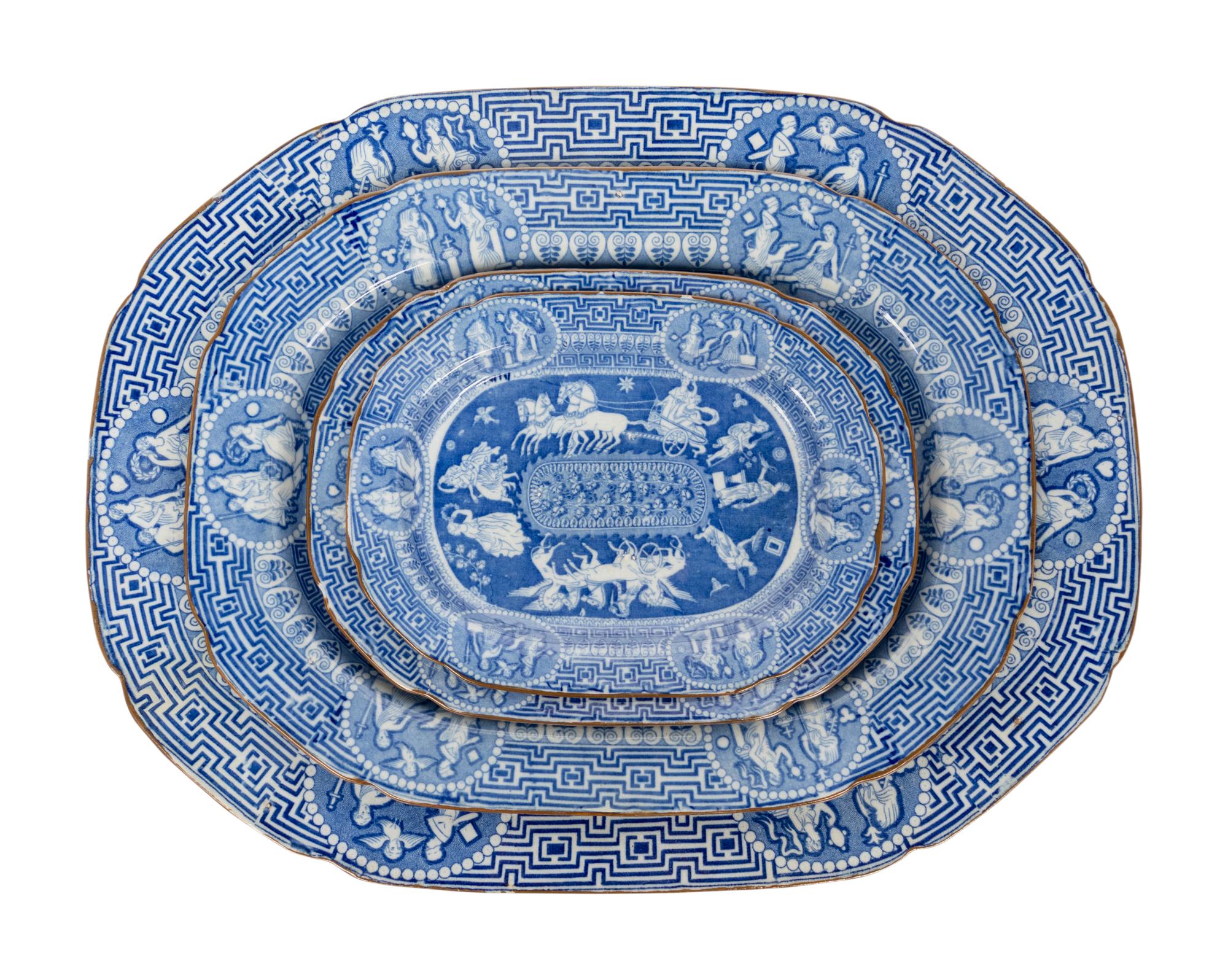 An English Etruscan Transferware Dinner Service