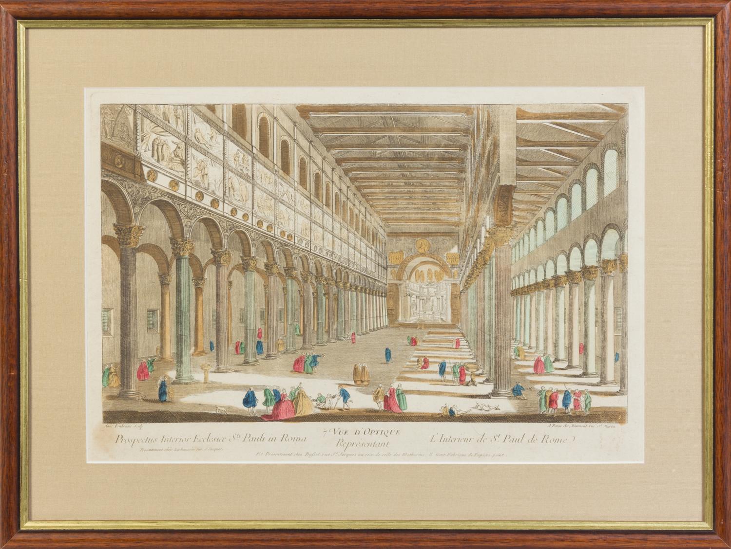A Collection of Two Etchings and a Print Largest 11 x 15 3/4 inches. — VARIOUS ARTISTS