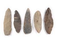 A Group of Flint Blades