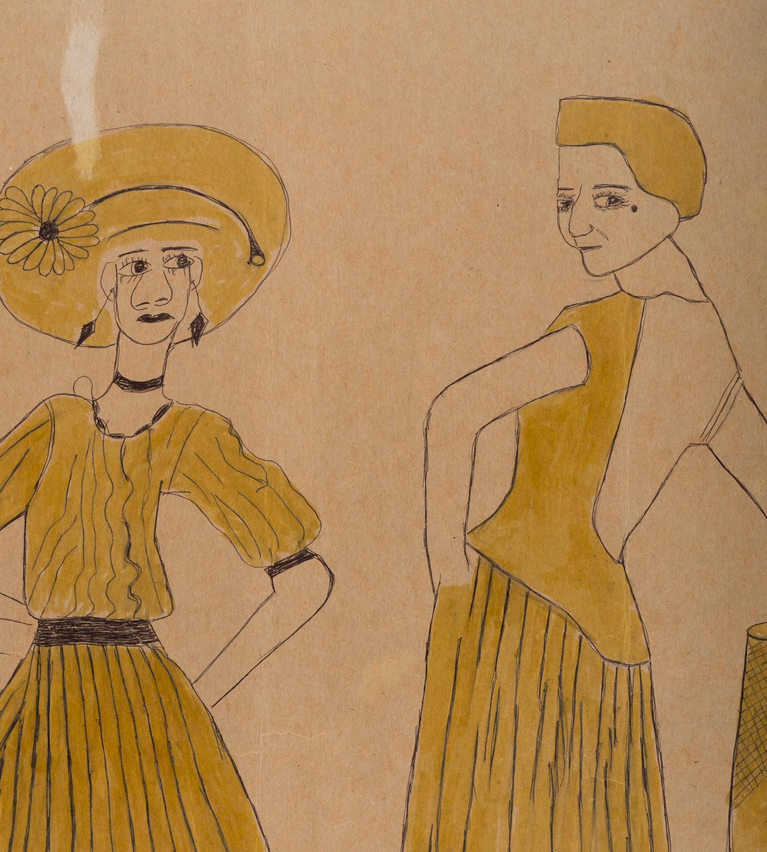 Untitled (Two Women) and Untitled