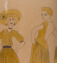 Untitled (Two Women) and Untitled