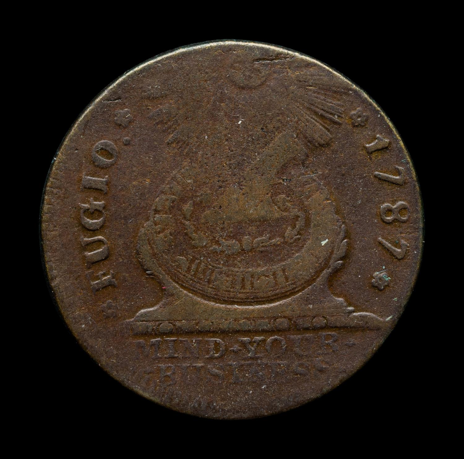 A 1787 Fugio 1c Coin