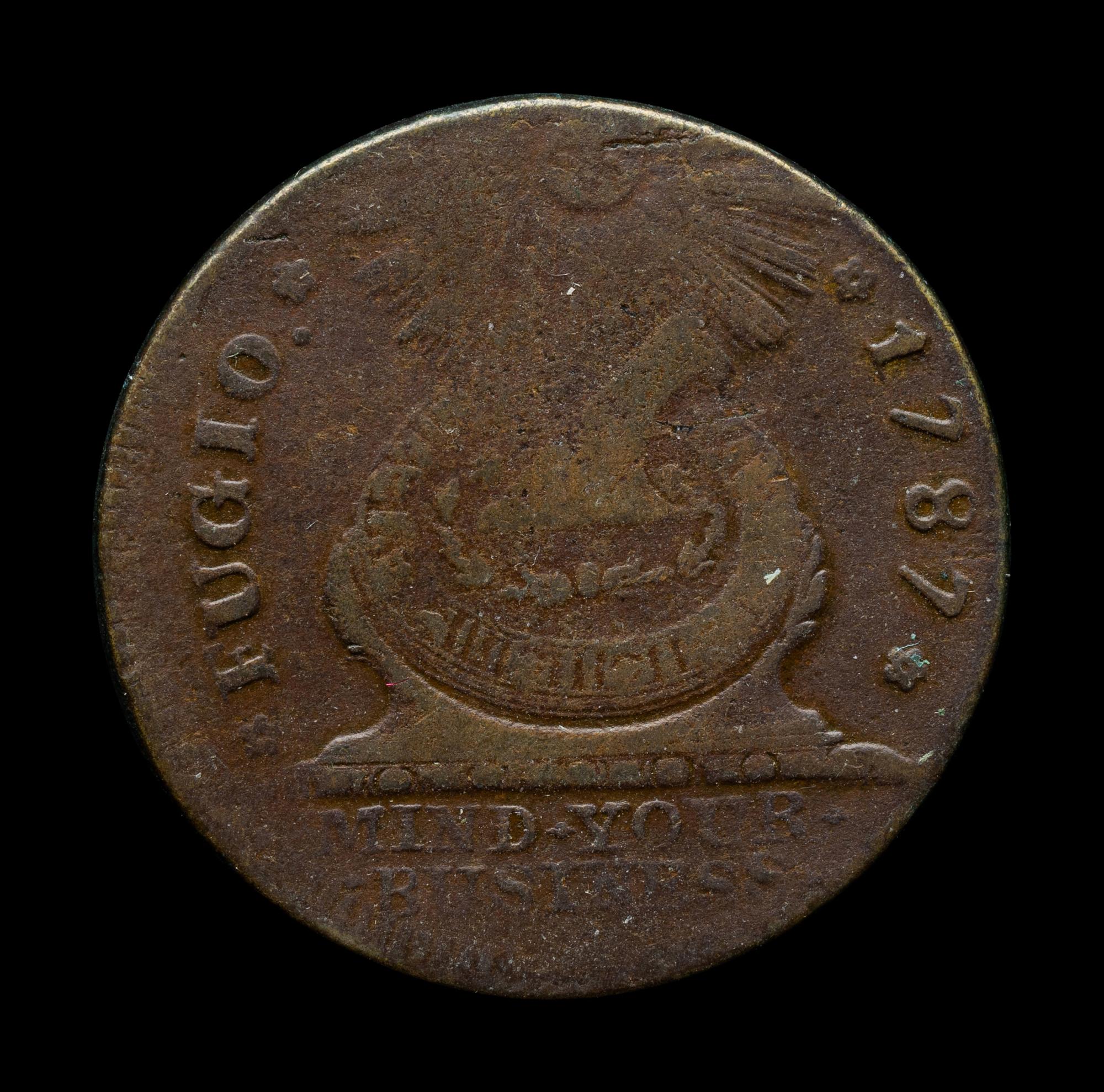 A 1787 Fugio 1c Coin