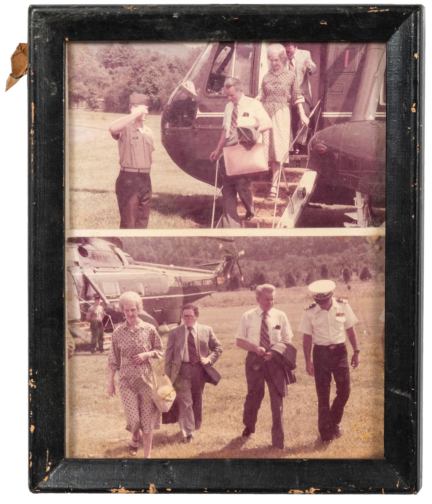[POLITICS]. Collection of presidential and political autographs and ephemera associated with West Virginia Senator Robert C. Byrd (1917-2010) and his long-time associate James B. Huggins (1950- ).