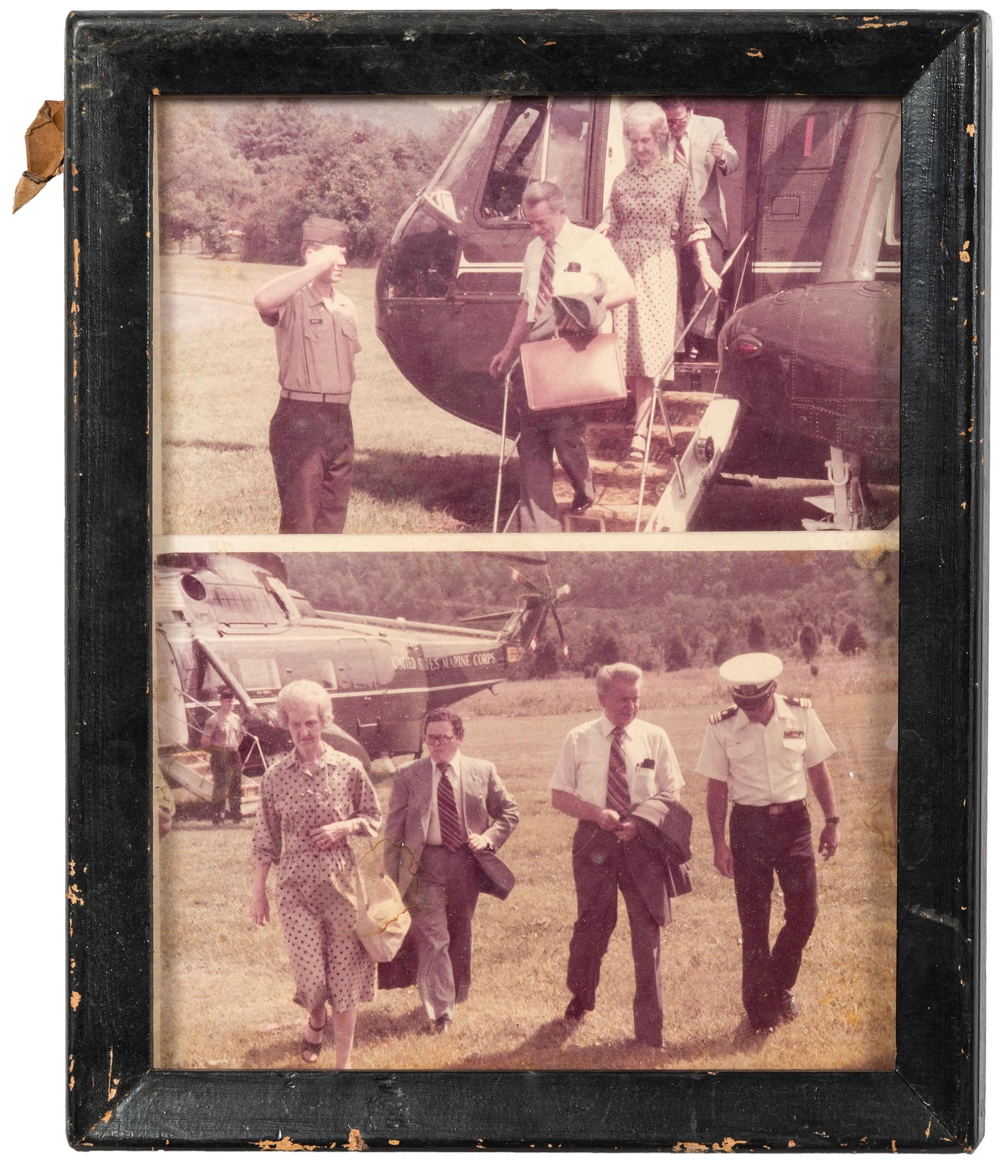 [POLITICS]. Collection of presidential and political autographs and ephemera associated with West Virginia Senator Robert C. Byrd (1917-2010) and his long-time associate James B. Huggins (1950- ).