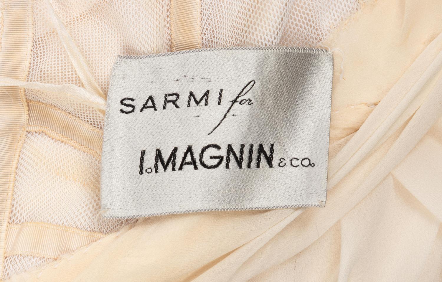 Four Vintage Designer Evening Dresses; One Galanos, One McFadden, One Sarmi, One Sam Carlin, 1970-90s