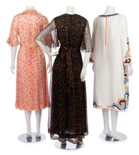 Three Vintage Summer Party Dresses, 1980-2000s
