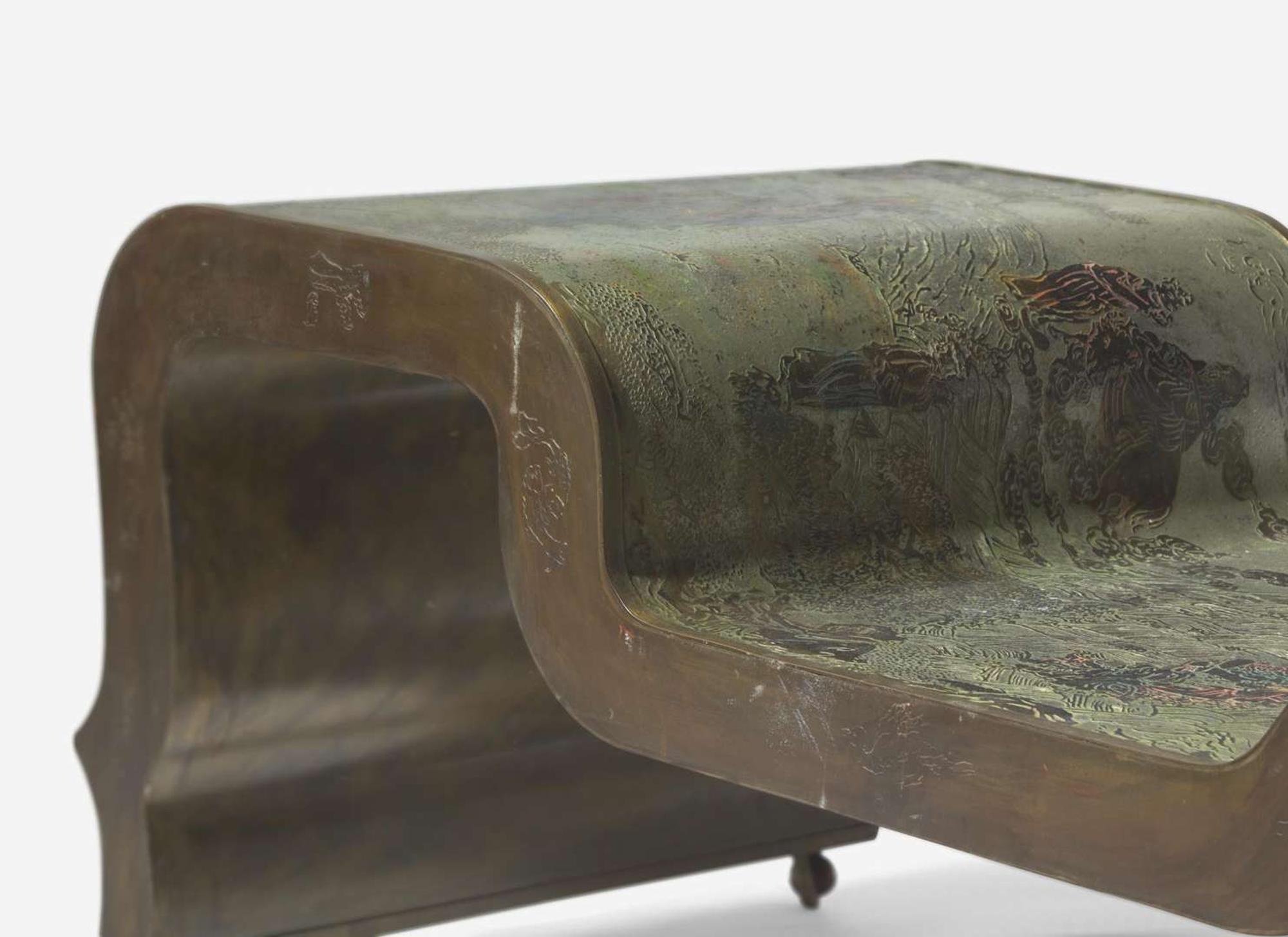 Philip and Kelvin LaVerne, Rare "Chi-Liang" Coffee Table