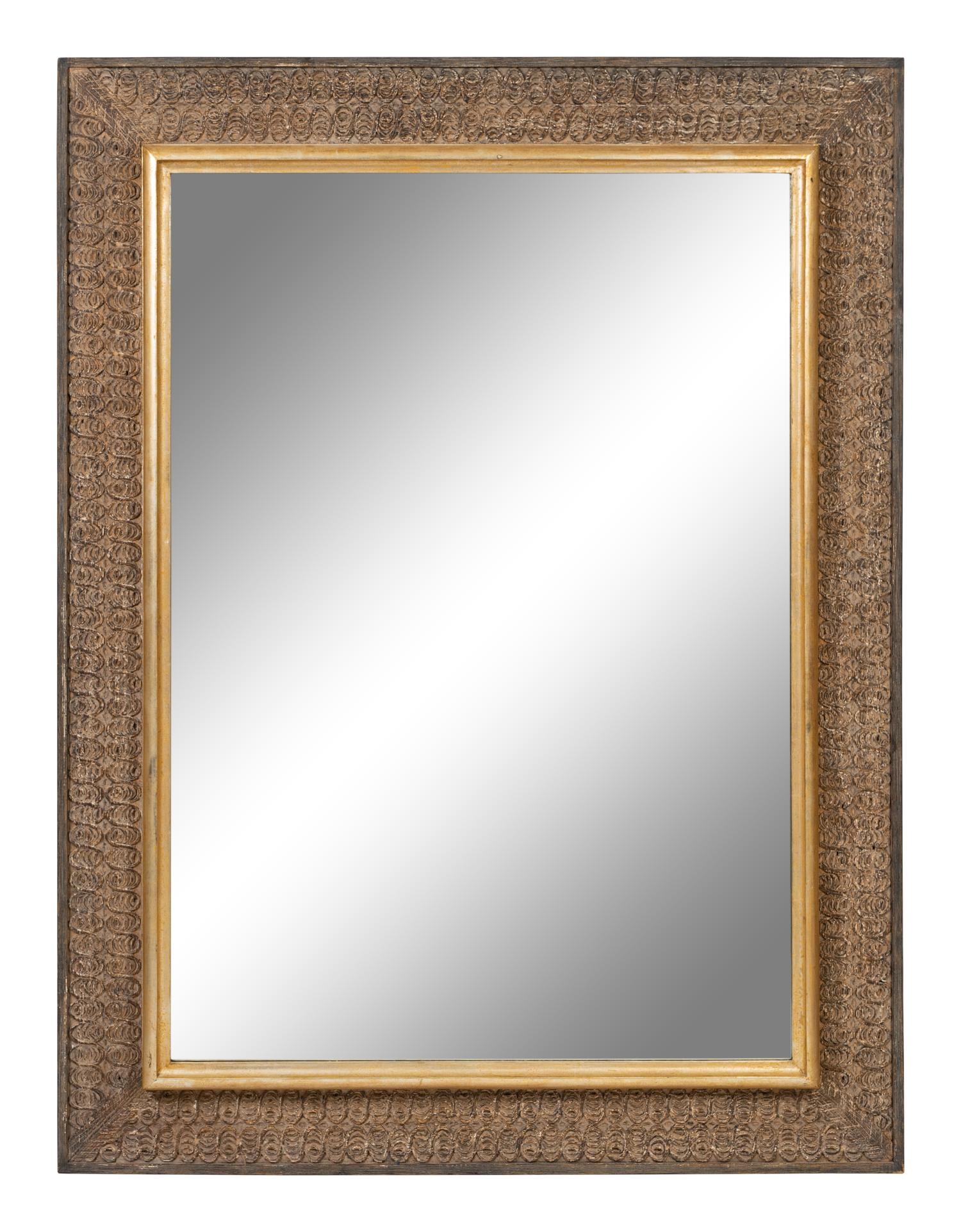 A Large Contemporary Rectangular Mirror