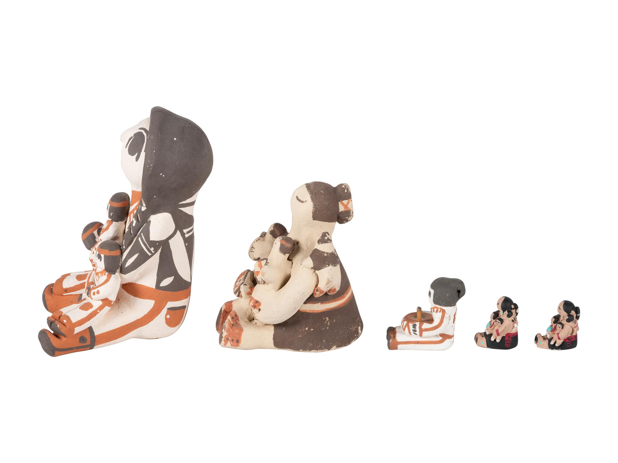 Acoma and Southwestern-style Storytellers and Figures
