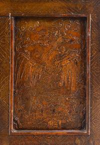 A Tibetan Polychrome Cabinet