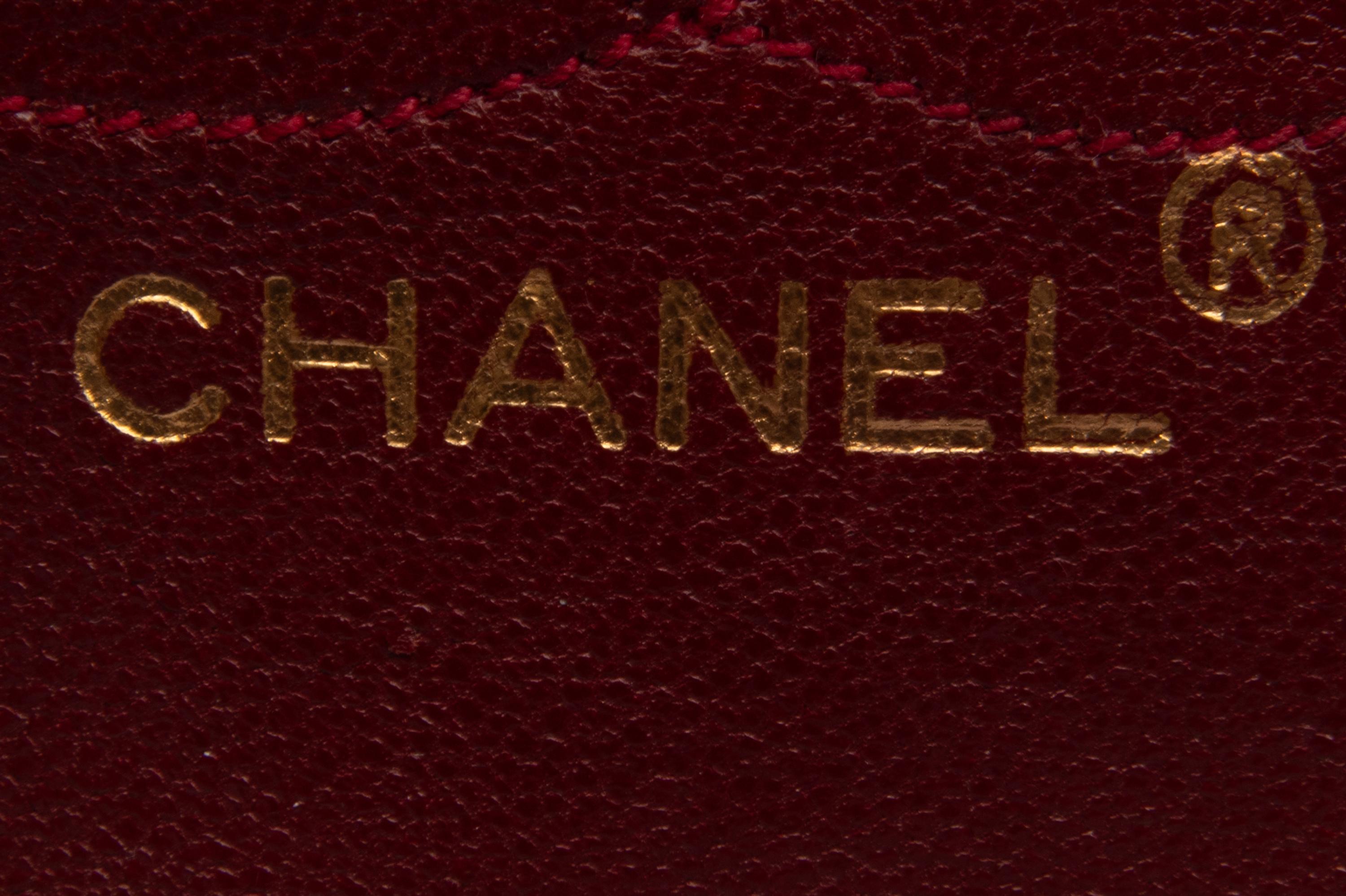 Chanel Medium Classic Double-Flap Bag in Navy Lambskin Leather