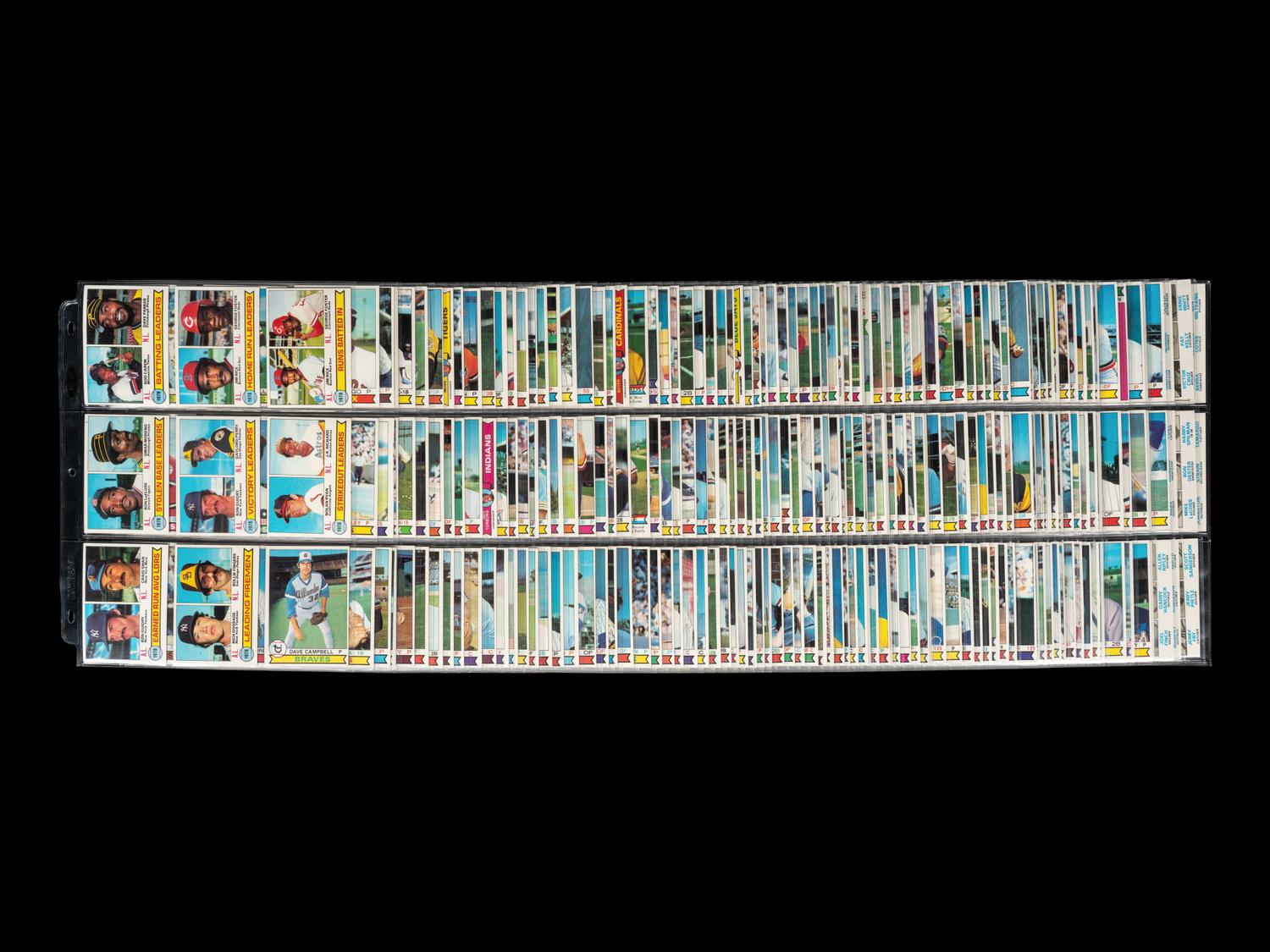 A Complete Set of 1979 Topps Baseball Cards (726/726),