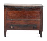 A Federal Walnut One-Drawer Sugar Chest