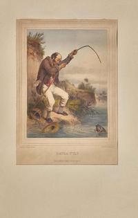 [Fishing] Lawrence, Sir Thomas, and Thomas Rowlandson, and Paul Sandby, et al.: Album of Original Angling-Themed Illustrations and Prints
