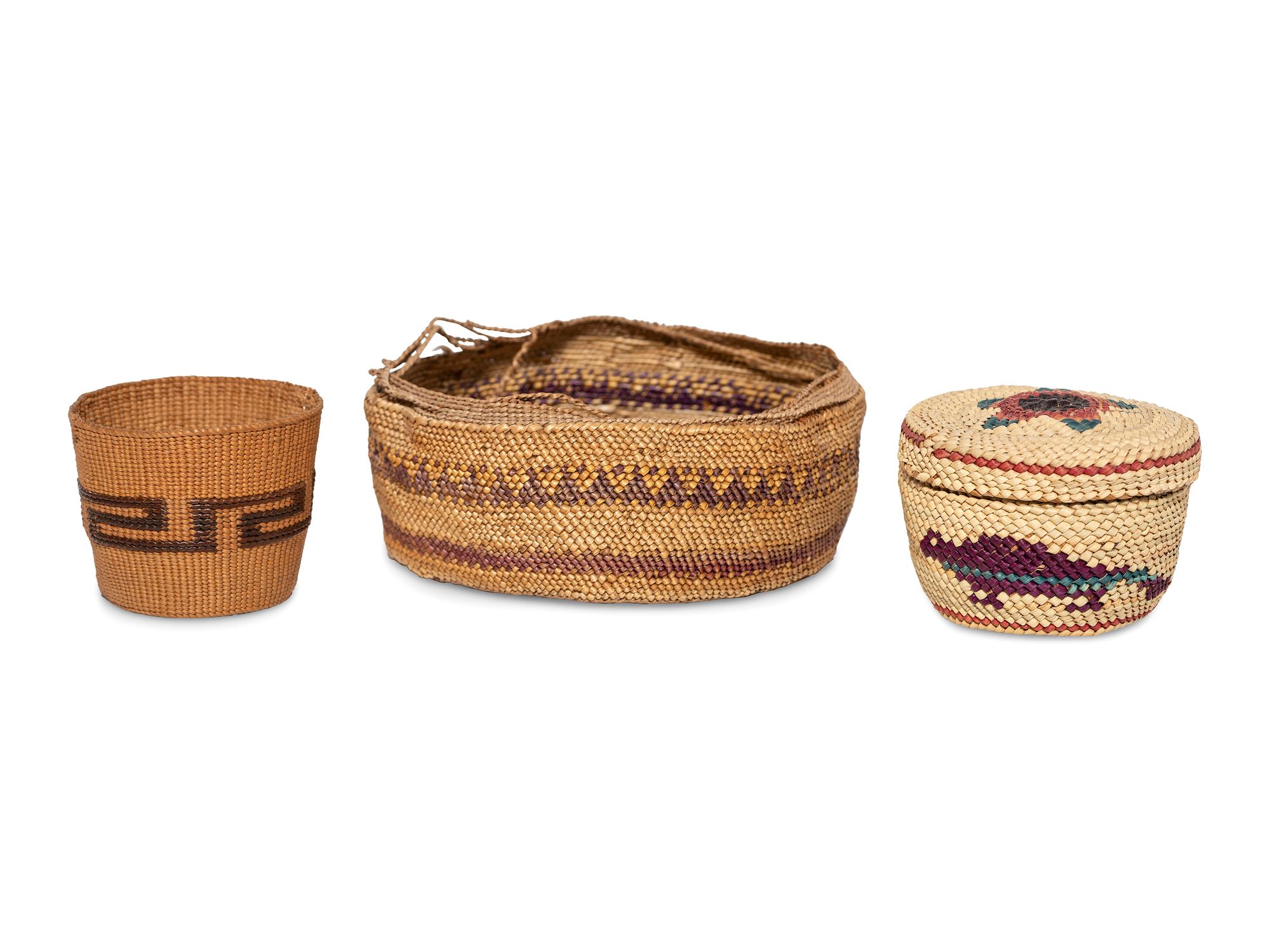 Nuu-chah-nulth / Makah and Tlingit Baskets