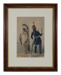 [CATLIN, George]. Wi-Jun-Jon. An Assineboin Chief . [London]: Day & Haghe, ca 1840s.